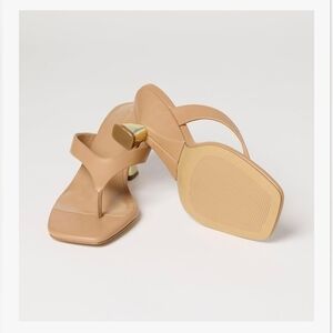 The Drop Women's Dakota Thong Scupted Heel Sandal #923, 924, 925